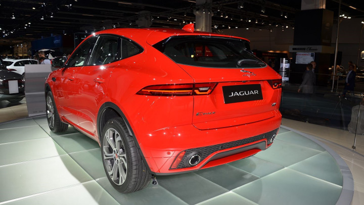 Jaguar E-Pace back